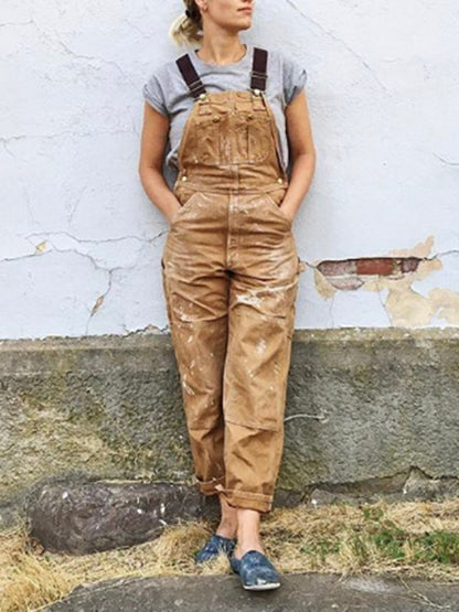 NYSA – OVERALL DI CANVAS ELEGANTE