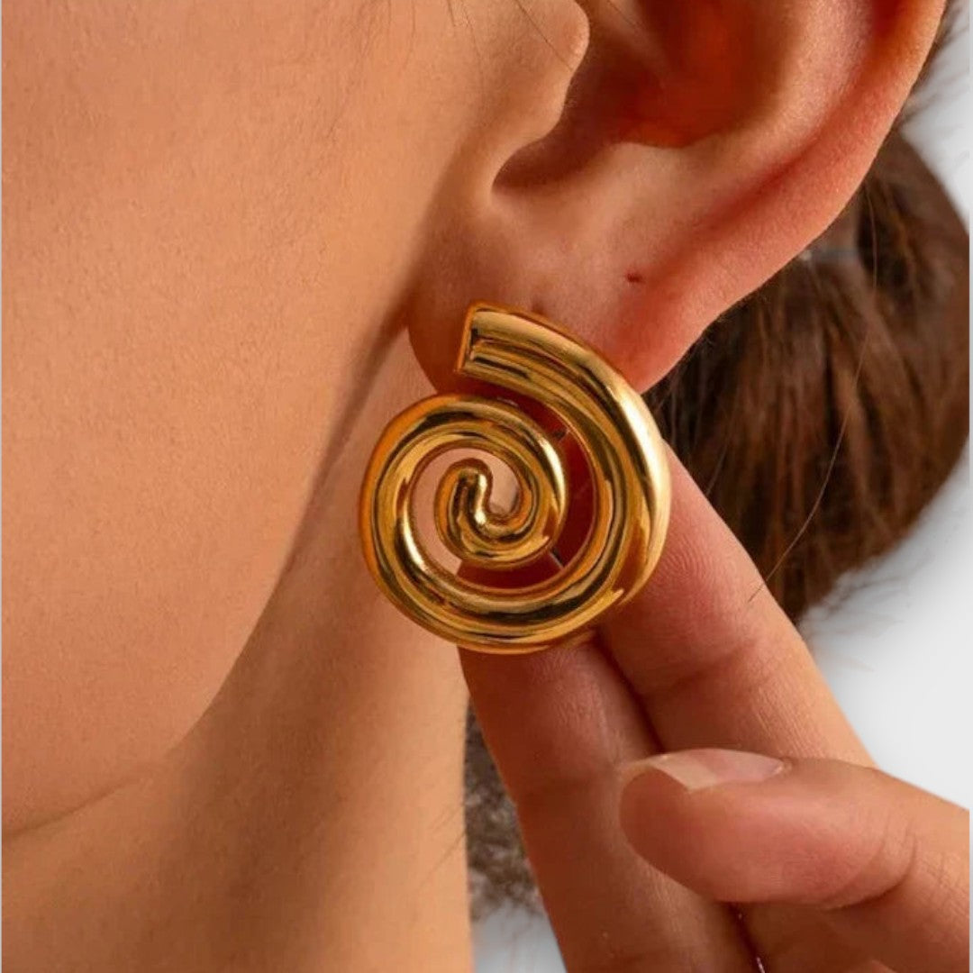 Jay – Orecchini a spirale dalla leggerezza moderna
