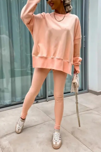 MADISON – SET DI FELPA OVERSIZE E LEGGINGS
