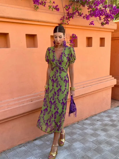 Rhiannon™ | Hermoso Abito Stampato per Donne
