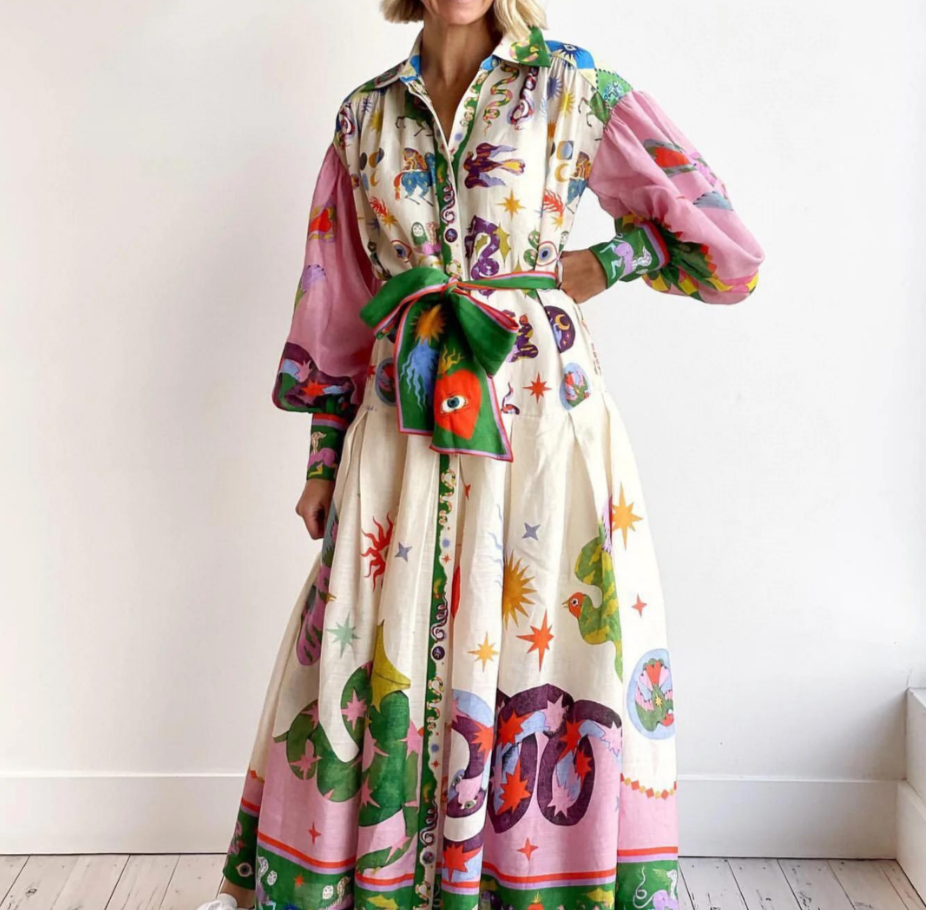 Celia | Abito maxi elegante