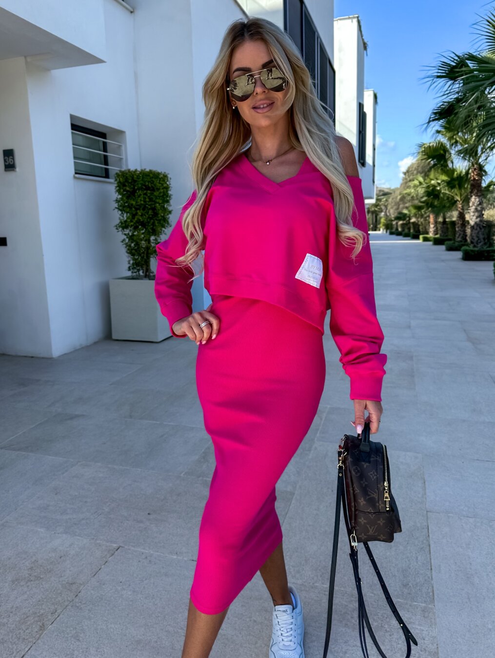 Olivia | Set di Felpa Casual e Abito