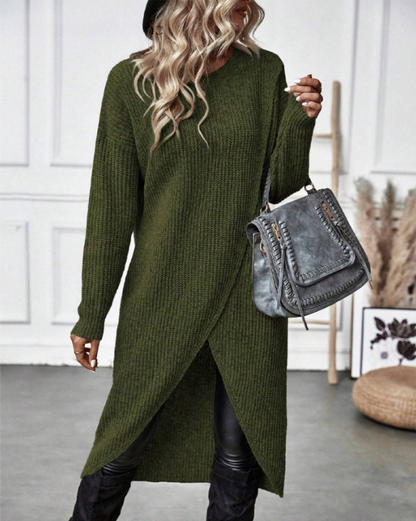 Grace | Abito maglione in maglia con effetto coprente sull'addome
