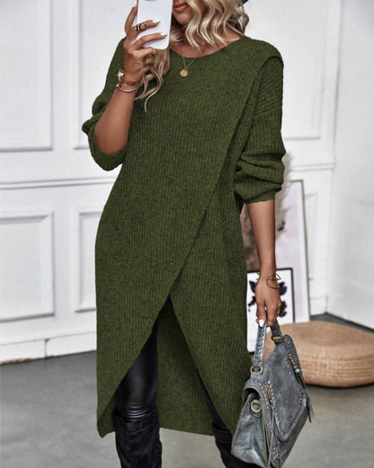 Grace | Abito maglione in maglia con effetto coprente sull'addome