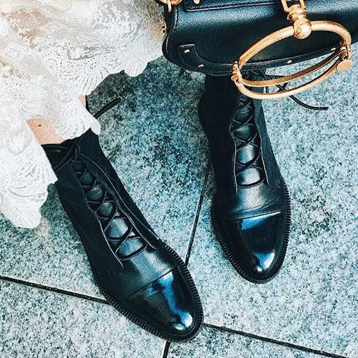 Stivali classici in pelle premium