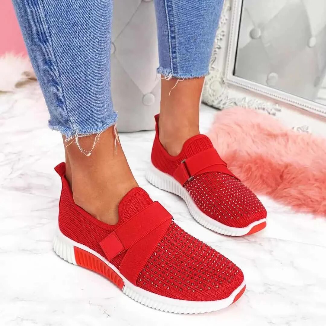 Vortex - Sneakers traspiranti con velcro e suola acolchada