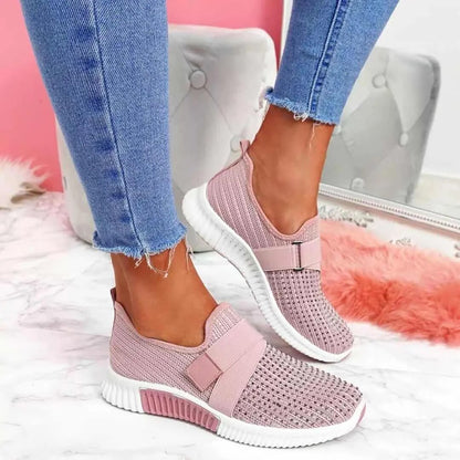 Vortex - Sneakers traspiranti con velcro e suola acolchada
