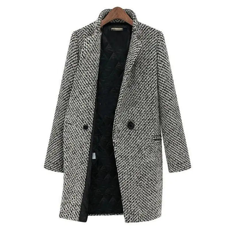 Evelyn - Cappotto chic in lana per l'inverno