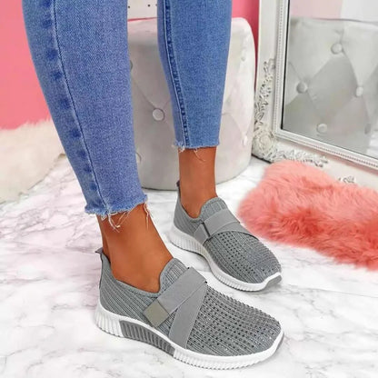 Vortex - Sneakers traspiranti con velcro e suola acolchada