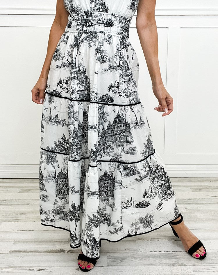 SAVANNAH – ABITO MAXI IN CAPAS DI ELEGANZA INTEMPERAL