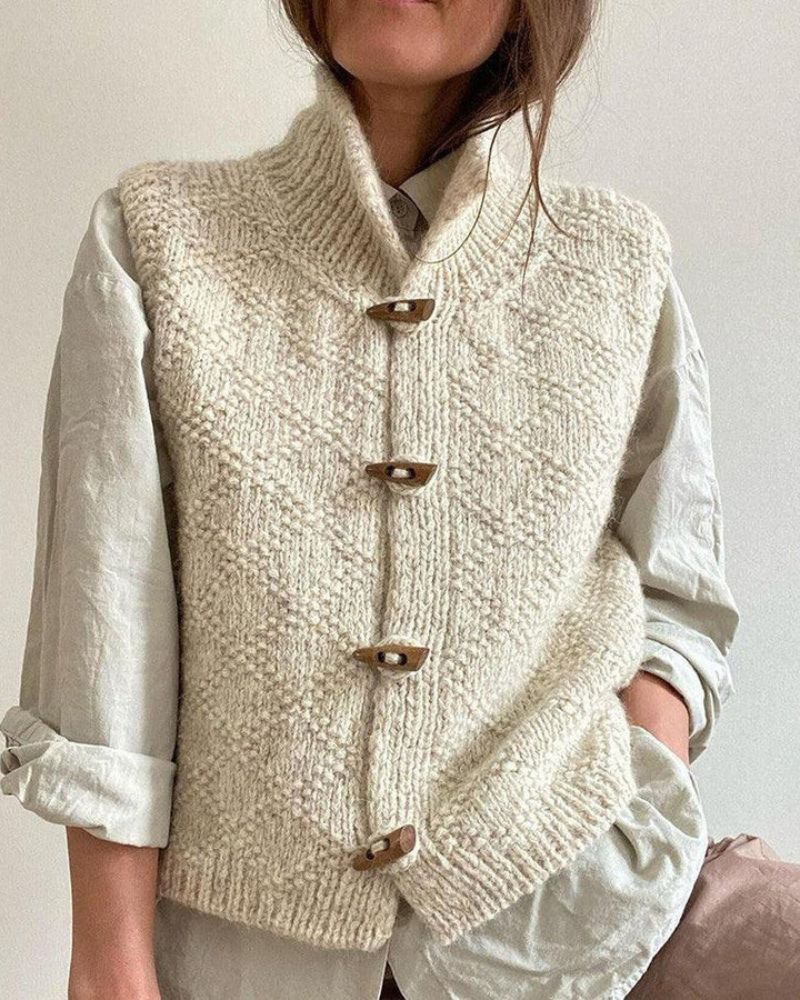 Camila - Gilet Elegante Senza maniche