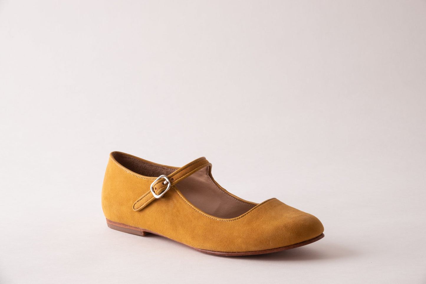 Elena – Mules Mary Jane in camoscio