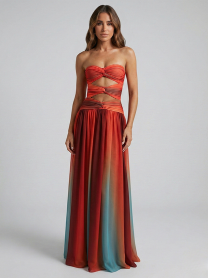 Abito maxi Traforato Fireheart di Luna