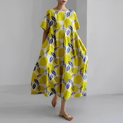 Adelia - Abito floreale boho