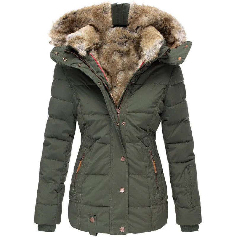 Grace - Giacca in pelle calda e comoda per l'inverno