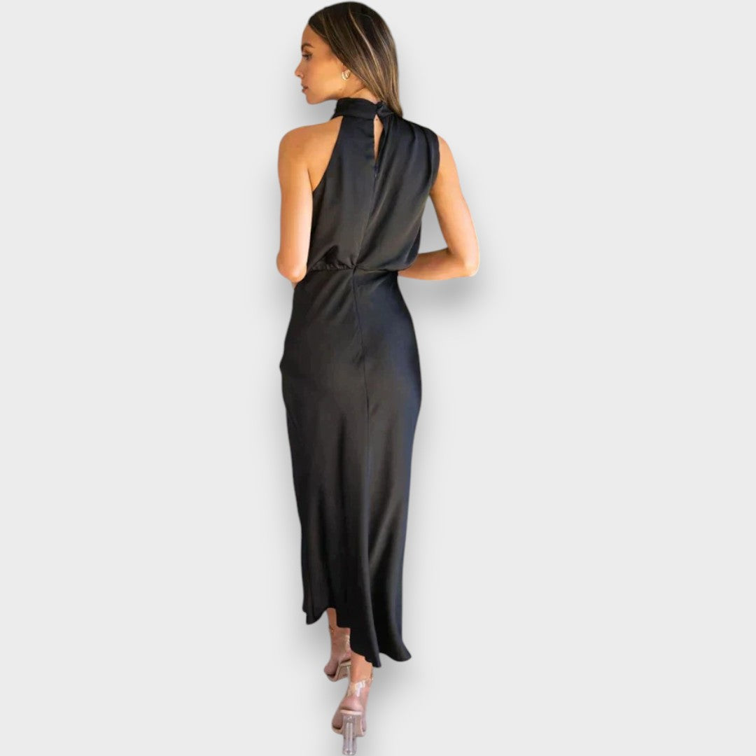 Leonita - Abito elegante di tessuto premium