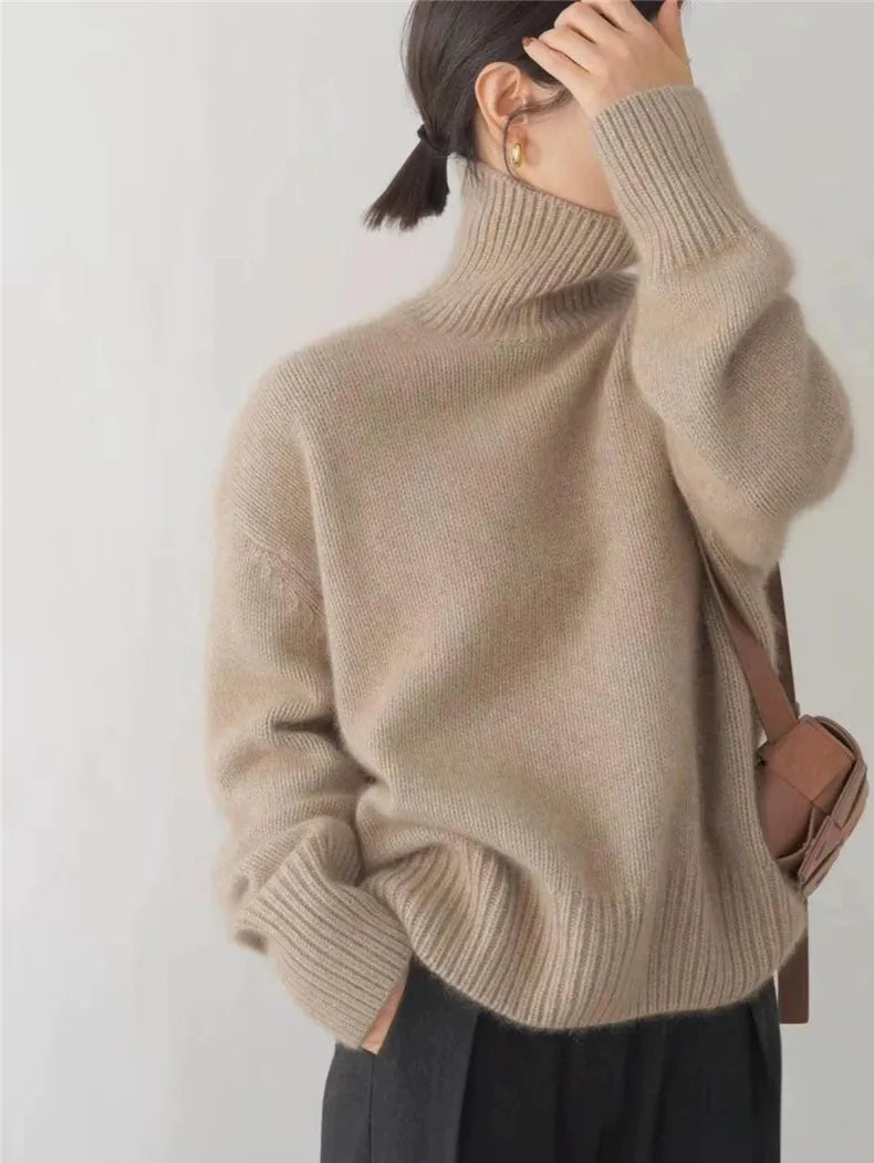 Marianne™ | Maglione a collo alto Luxe