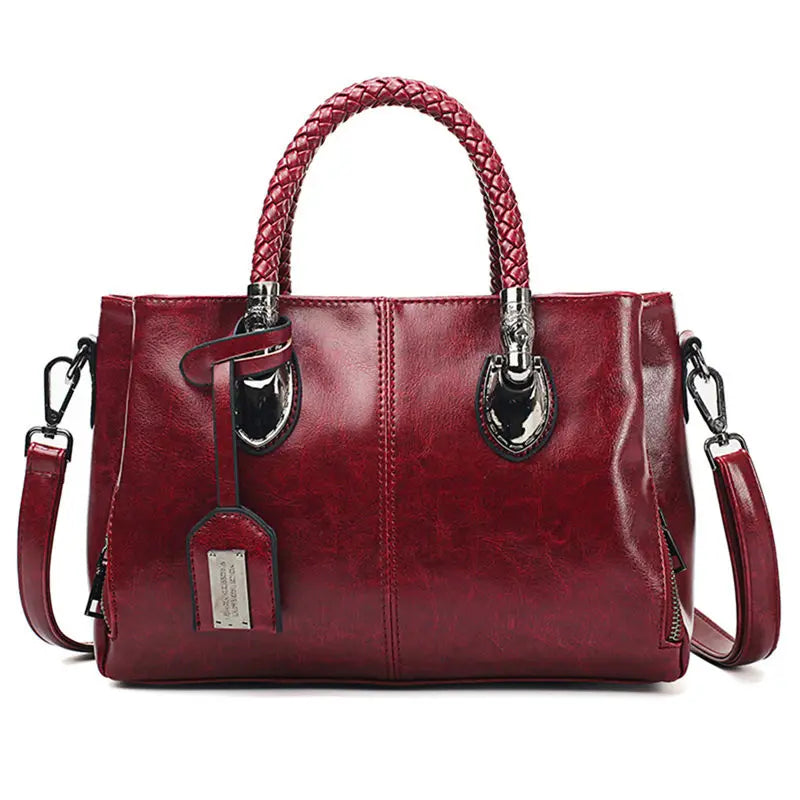 Jarnfrid | Borsa Elegante con manico intrecciato
