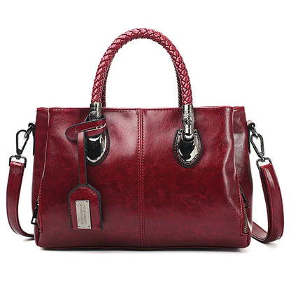Jarnfrid | Borsa Elegante con manico intrecciato