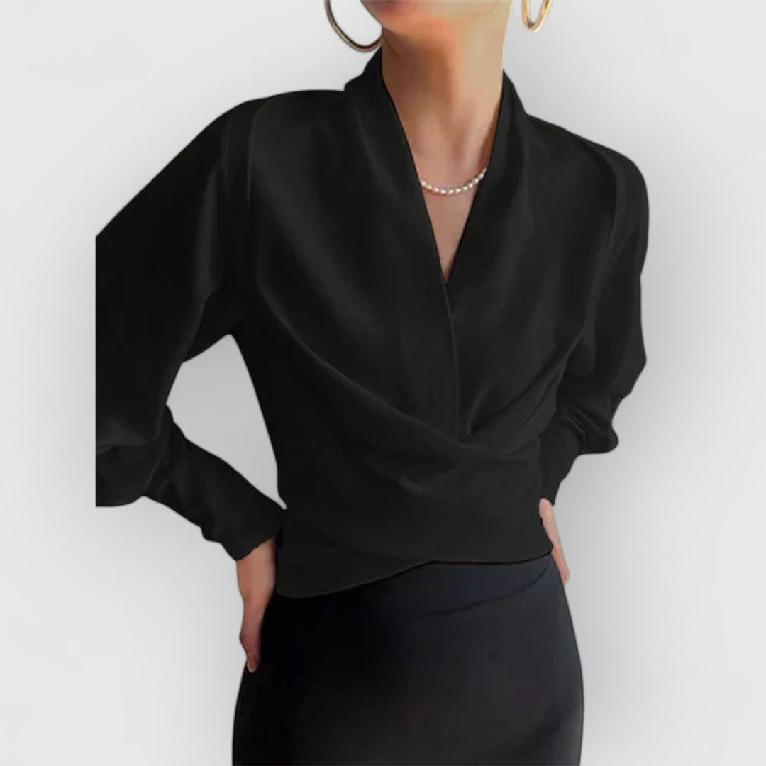 Antonia® | Blusa elegante da da donna con maniche a palloncino