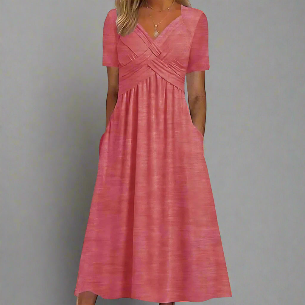 Elsbeth | Abito Midi Aderente per Occasioni Eleganti