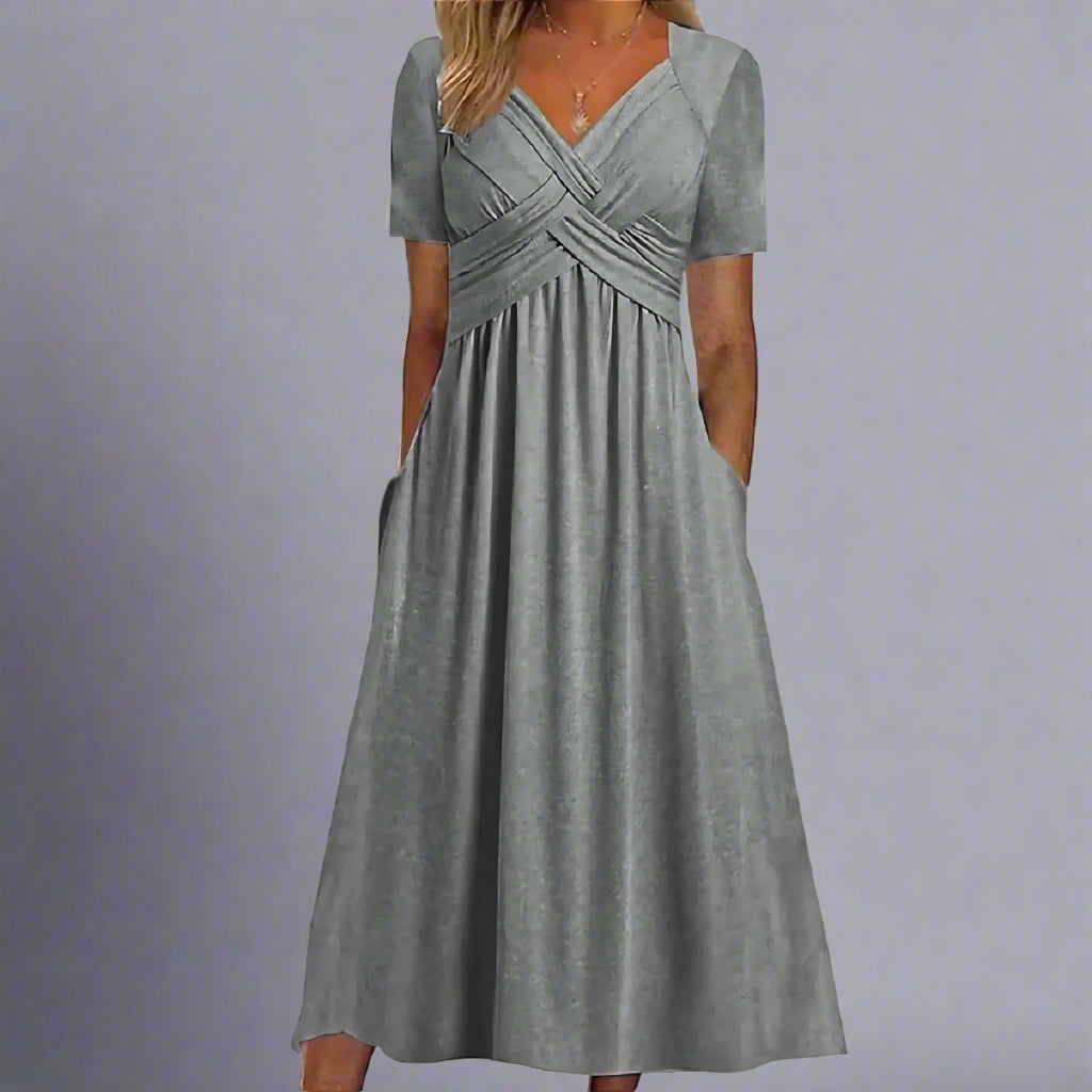 Elsbeth | Abito Midi Aderente per Occasioni Eleganti