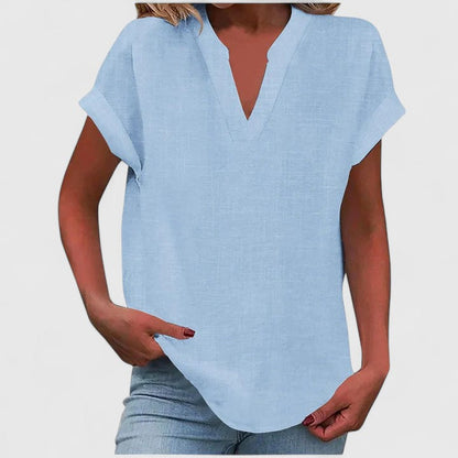 Xavinah | Blusa V-Collo Comoda