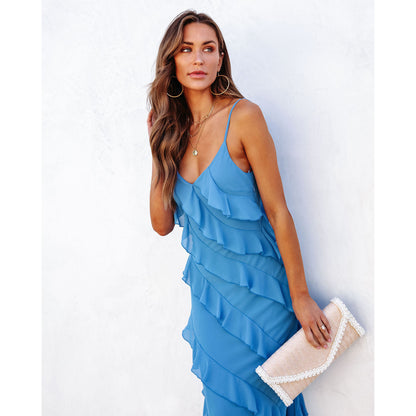 Adrienne – Abito Elegante con Volant