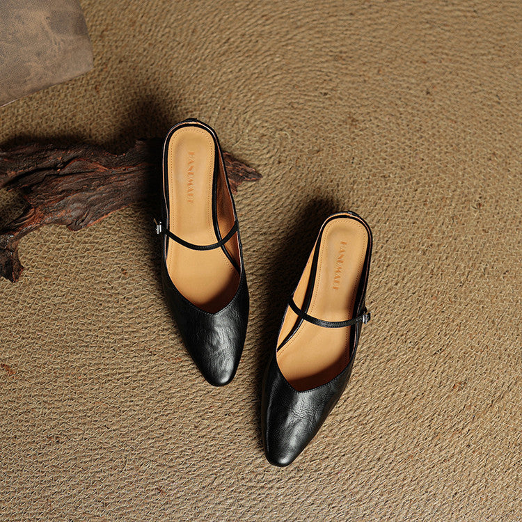 Mule in vera pelle Orella