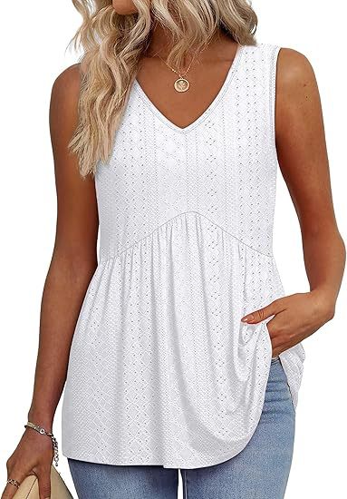 Katheryn - Top elegante Senza maniche