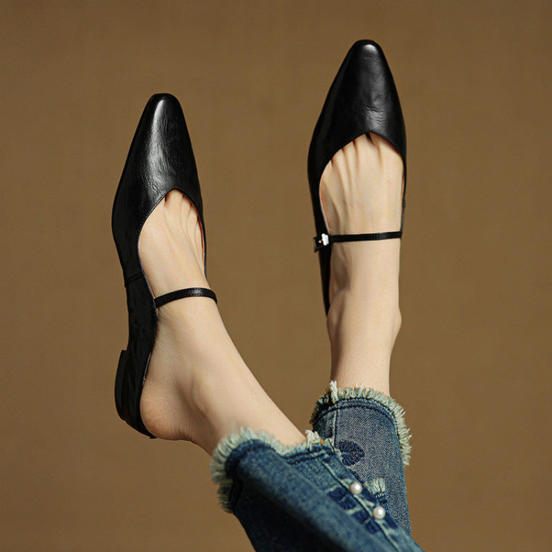 Mule in vera pelle Orella
