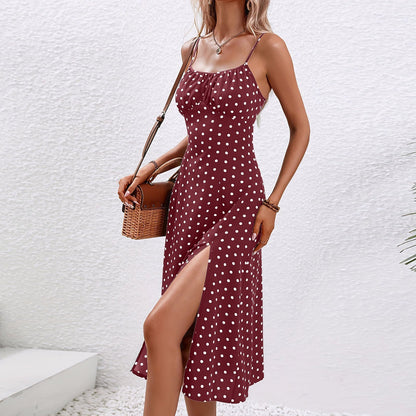 Quenby – Abito Midi di Pois