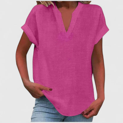 Xavinah | Blusa V-Collo Comoda