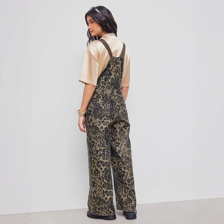 NYELISSE – TUTA AMPIO DI LEOPARDO RETRÒ