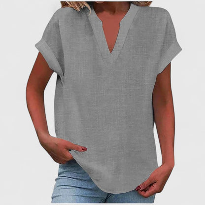 Xavinah | Blusa V-Collo Comoda