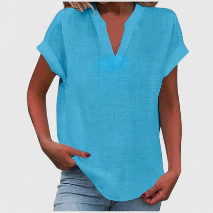 Xavinah | Blusa V-Collo Comoda