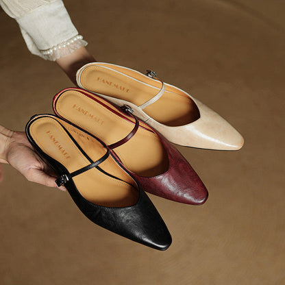 Mule in vera pelle Orella