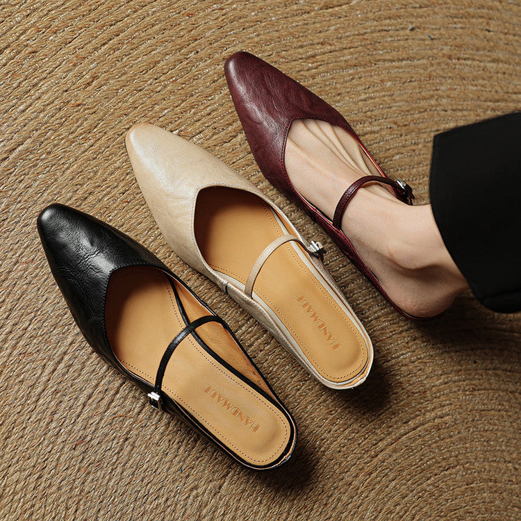 Mule in vera pelle Orella