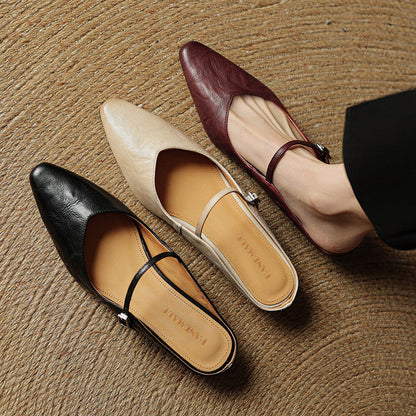 Mule in vera pelle Orella