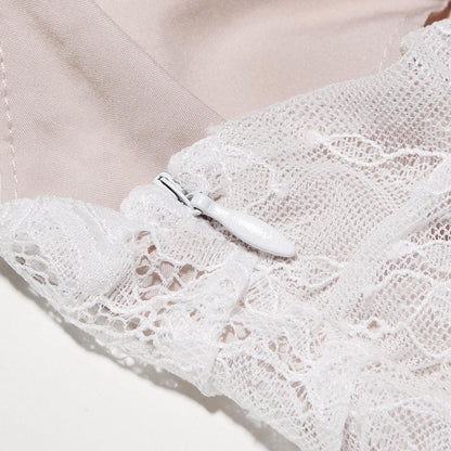 CELESTE - Abito maxi in pizzo