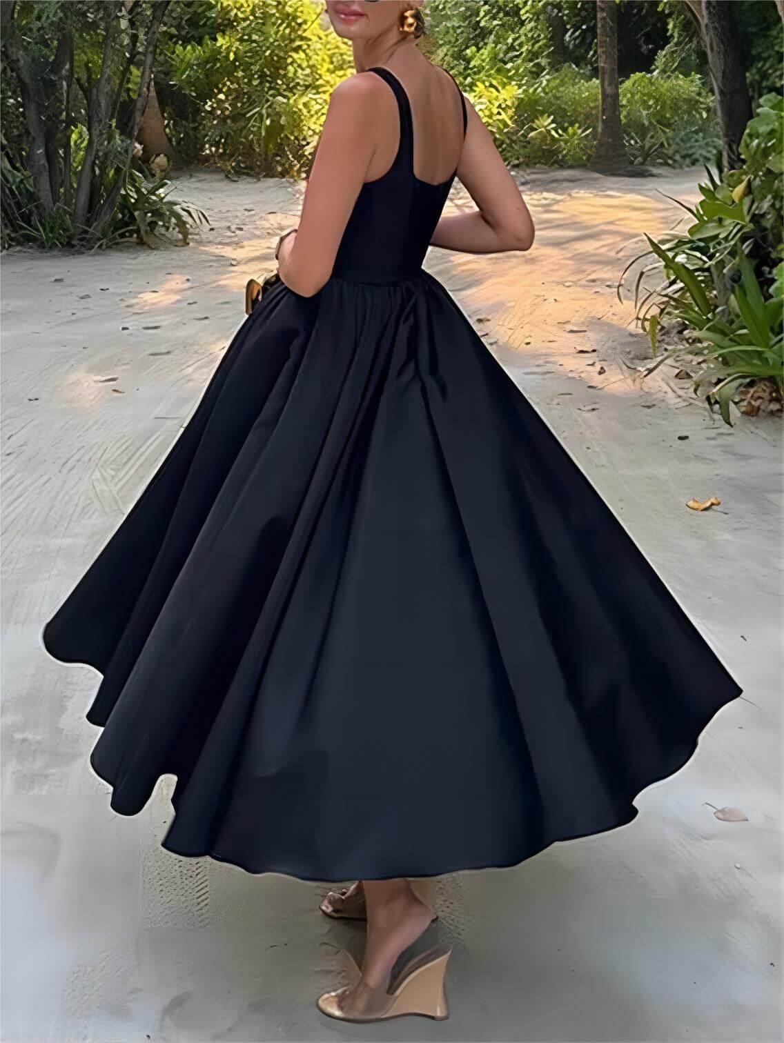 Patricia - Elegante Abito Midi A-Line