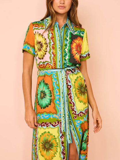 Il Abito Camicia vintage Bloom