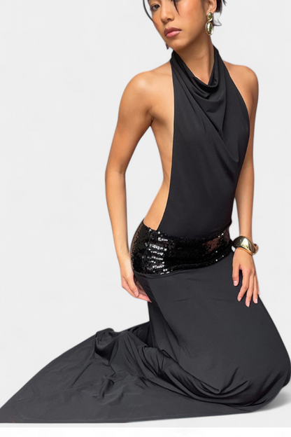 Georgia Abito Halter Eleganza Lusso
