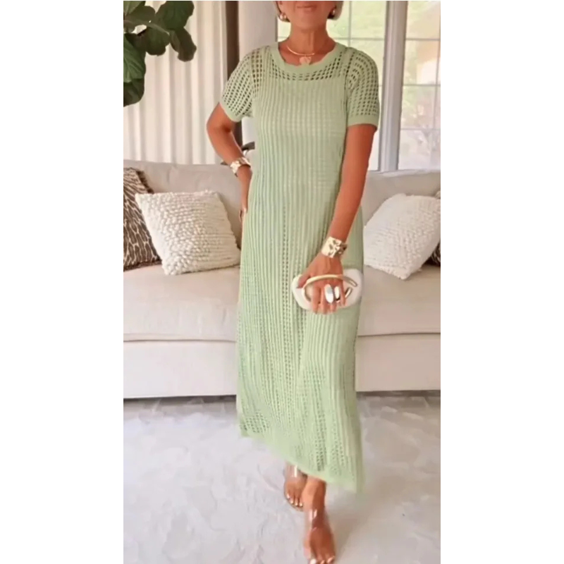 Abito maxi Lungo Bethany™ con Taglio + Abito Interno Incluso