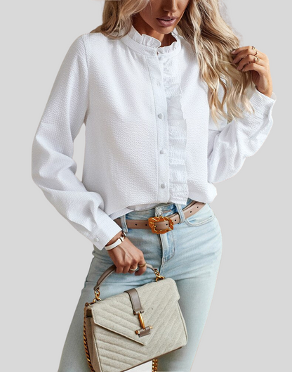 Addison™ - Blusa elegante Realizzata a mano
