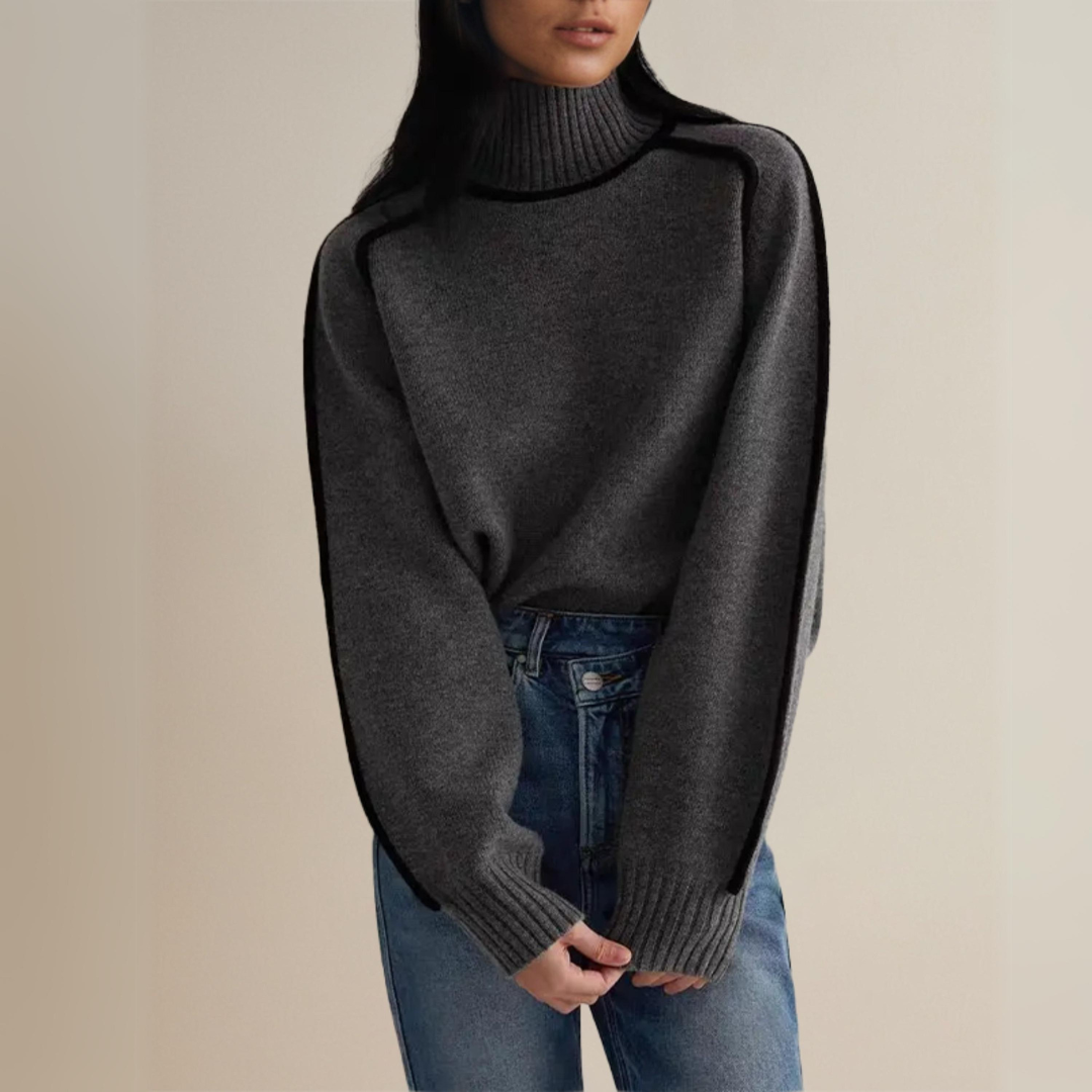 Claire | Maglione Elegante di Collo alto