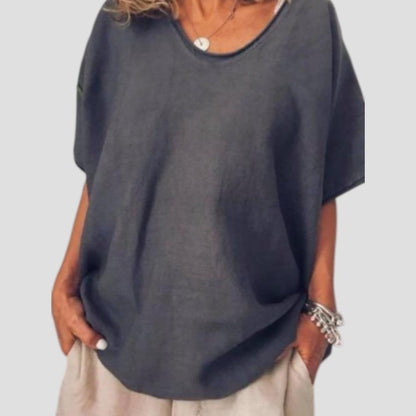 ANNA: BLUSA COMODA E AMPIA nelle REDONDECES