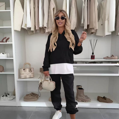 NANCY - SET HOODIE CHIC CON NATURALEZZA