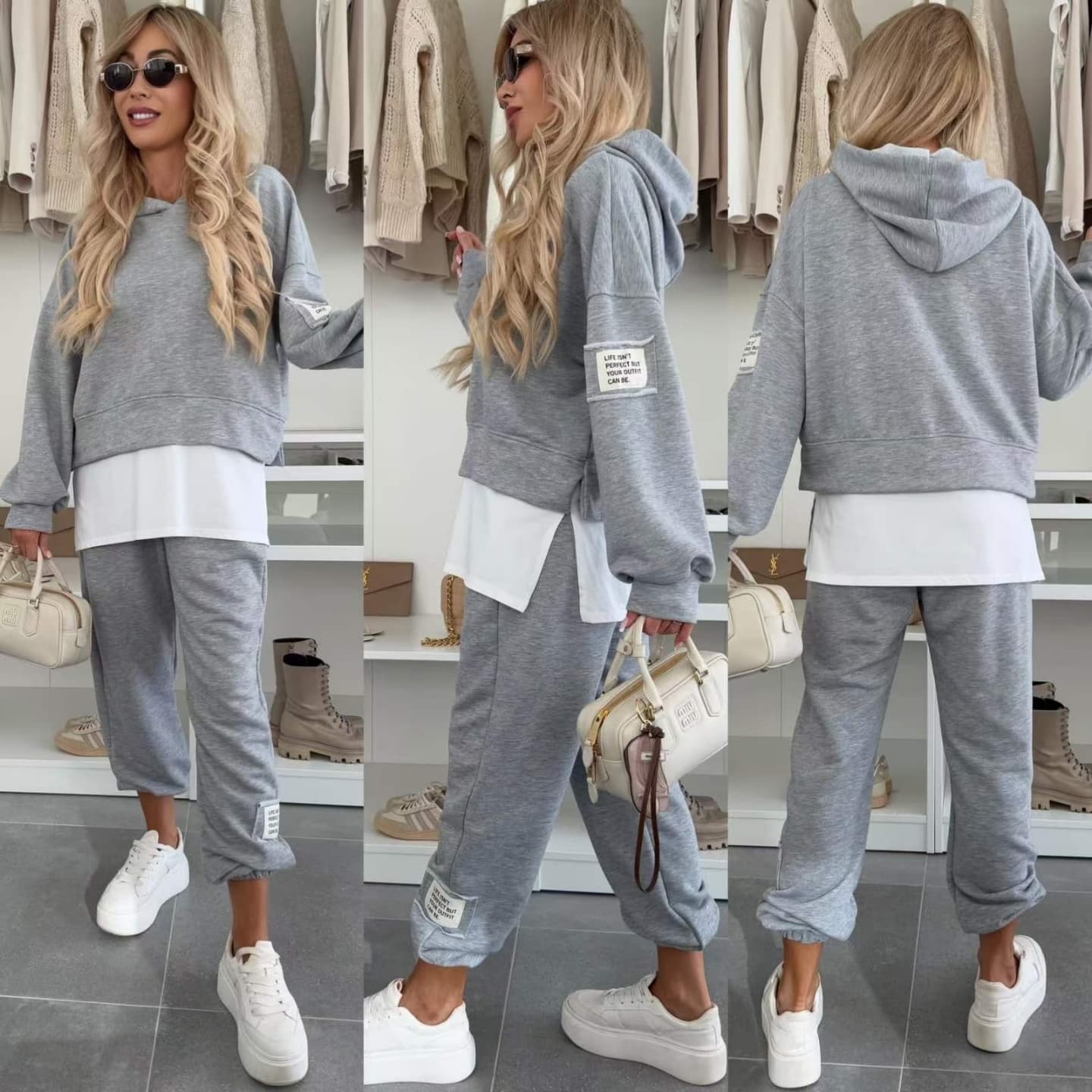 NANCY - SET DI FELPA EFFORTLESS CHIC