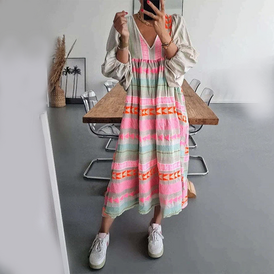 Sabrina | Abito Boho Comodo